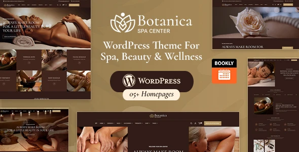 Botanica – WordPress Theme For Spa, Beauty & Wellness